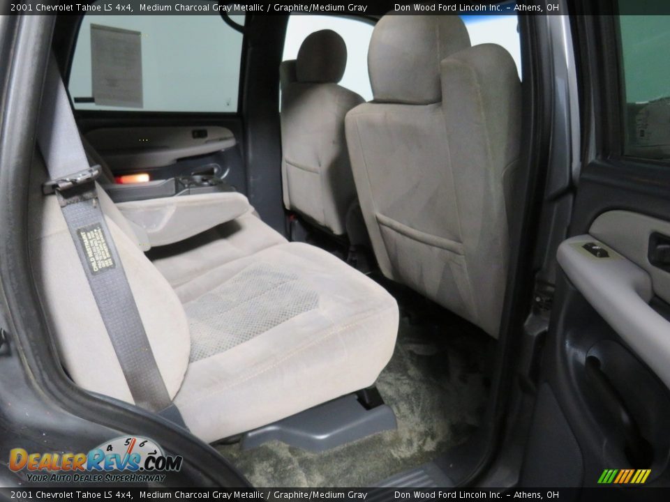 2001 Chevrolet Tahoe LS 4x4 Medium Charcoal Gray Metallic / Graphite/Medium Gray Photo #23