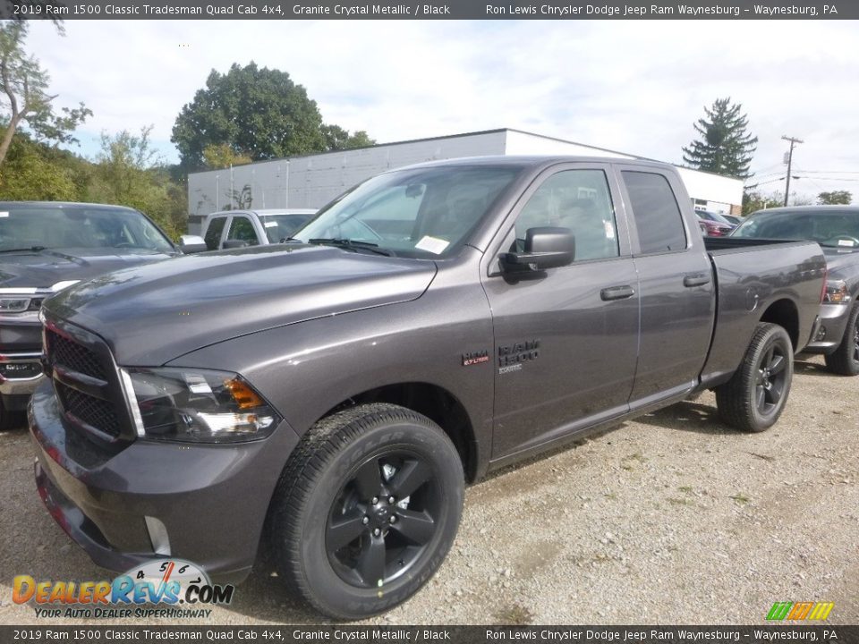 2019 Ram 1500 Classic Tradesman Quad Cab 4x4 Granite Crystal Metallic / Black Photo #1