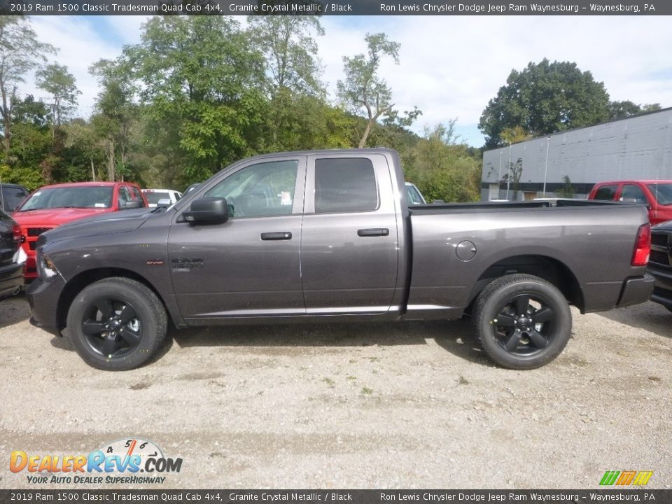 2019 Ram 1500 Classic Tradesman Quad Cab 4x4 Granite Crystal Metallic / Black Photo #2