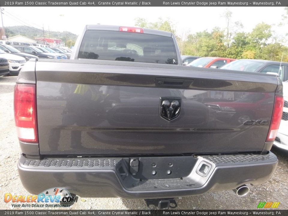2019 Ram 1500 Classic Tradesman Quad Cab 4x4 Granite Crystal Metallic / Black Photo #4