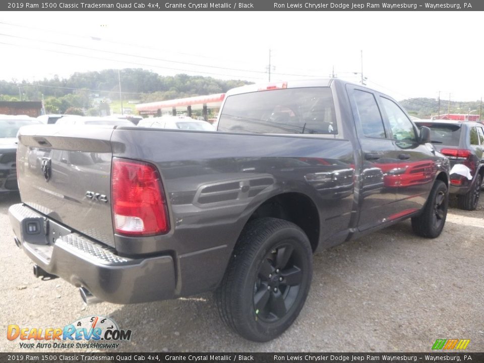2019 Ram 1500 Classic Tradesman Quad Cab 4x4 Granite Crystal Metallic / Black Photo #5