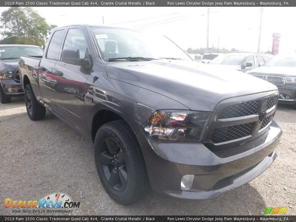 2019 Ram 1500 Classic Tradesman Quad Cab 4x4 Granite Crystal Metallic / Black Photo #11