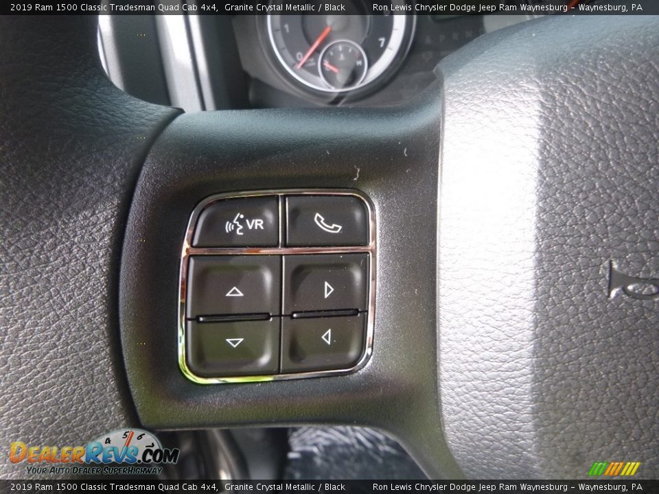 2019 Ram 1500 Classic Tradesman Quad Cab 4x4 Granite Crystal Metallic / Black Photo #15
