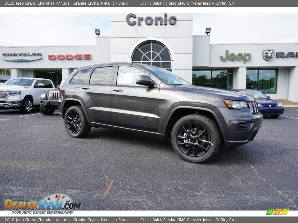 2018 Jeep Grand Cherokee Altitude Granite Crystal Metallic / Black Photo #1