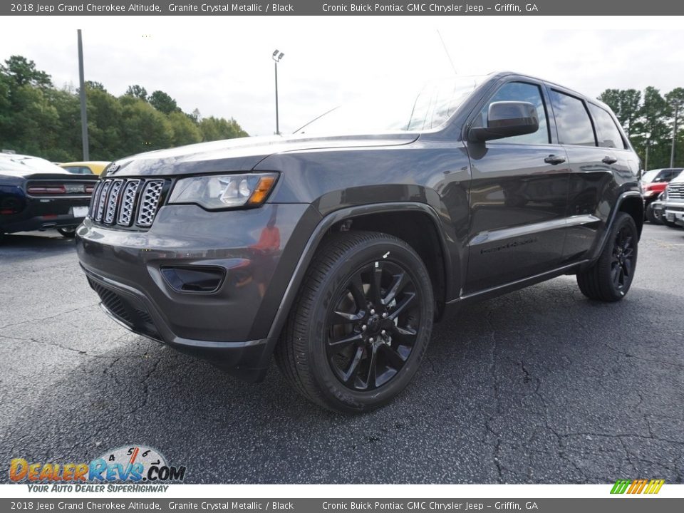 2018 Jeep Grand Cherokee Altitude Granite Crystal Metallic / Black Photo #3
