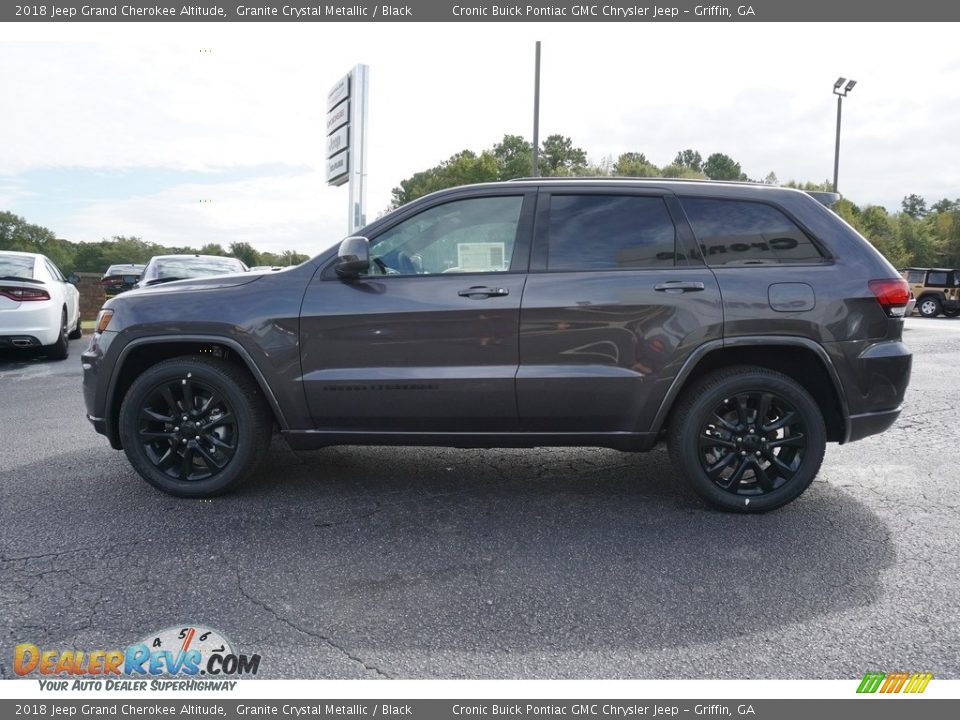 2018 Jeep Grand Cherokee Altitude Granite Crystal Metallic / Black Photo #4