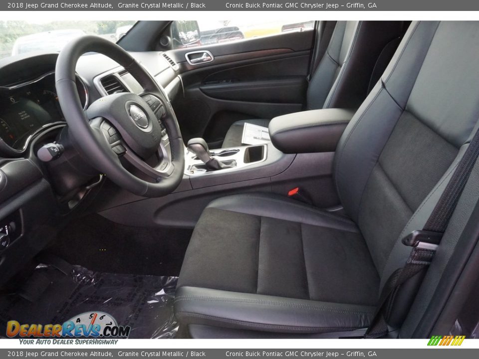 2018 Jeep Grand Cherokee Altitude Granite Crystal Metallic / Black Photo #5
