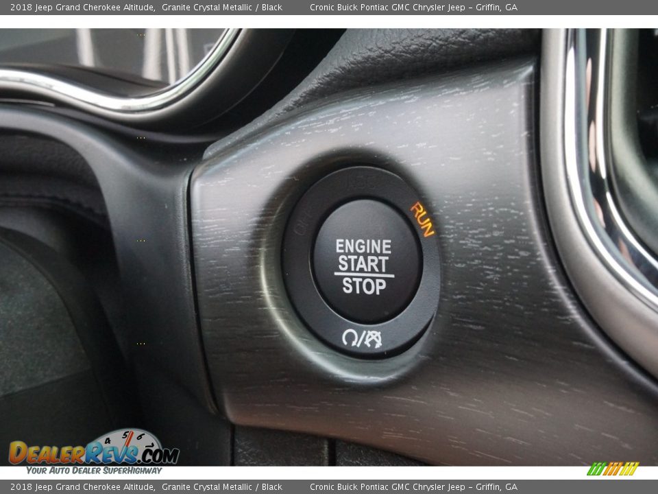 2018 Jeep Grand Cherokee Altitude Granite Crystal Metallic / Black Photo #8