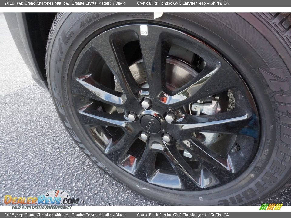 2018 Jeep Grand Cherokee Altitude Granite Crystal Metallic / Black Photo #9