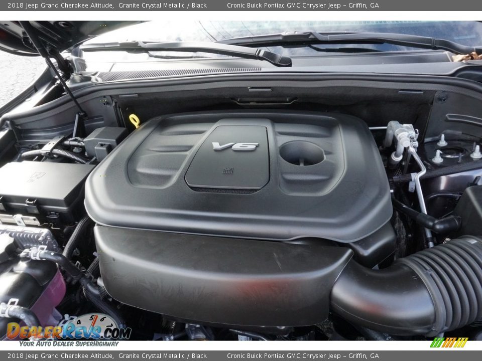 2018 Jeep Grand Cherokee Altitude Granite Crystal Metallic / Black Photo #10
