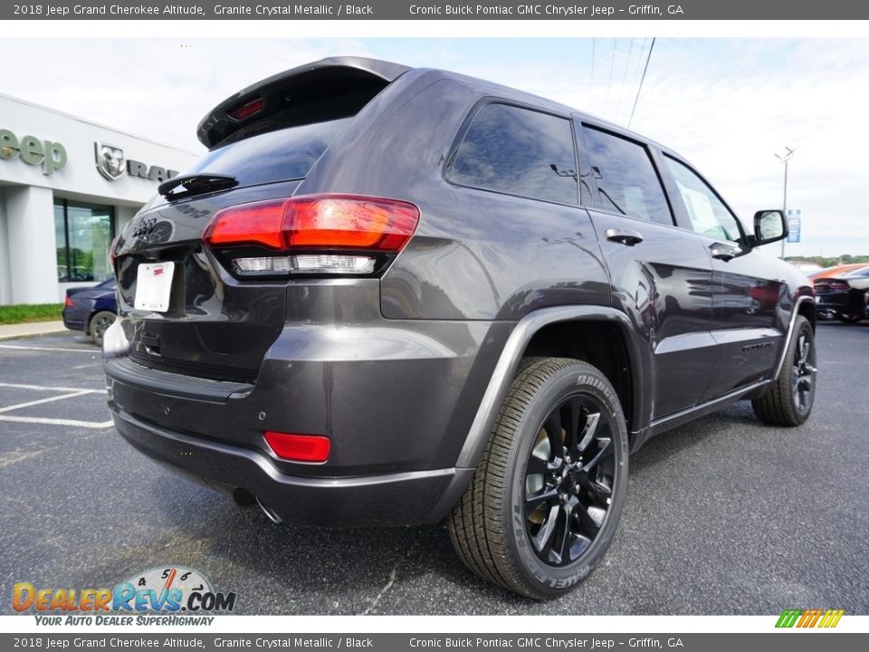 2018 Jeep Grand Cherokee Altitude Granite Crystal Metallic / Black Photo #12