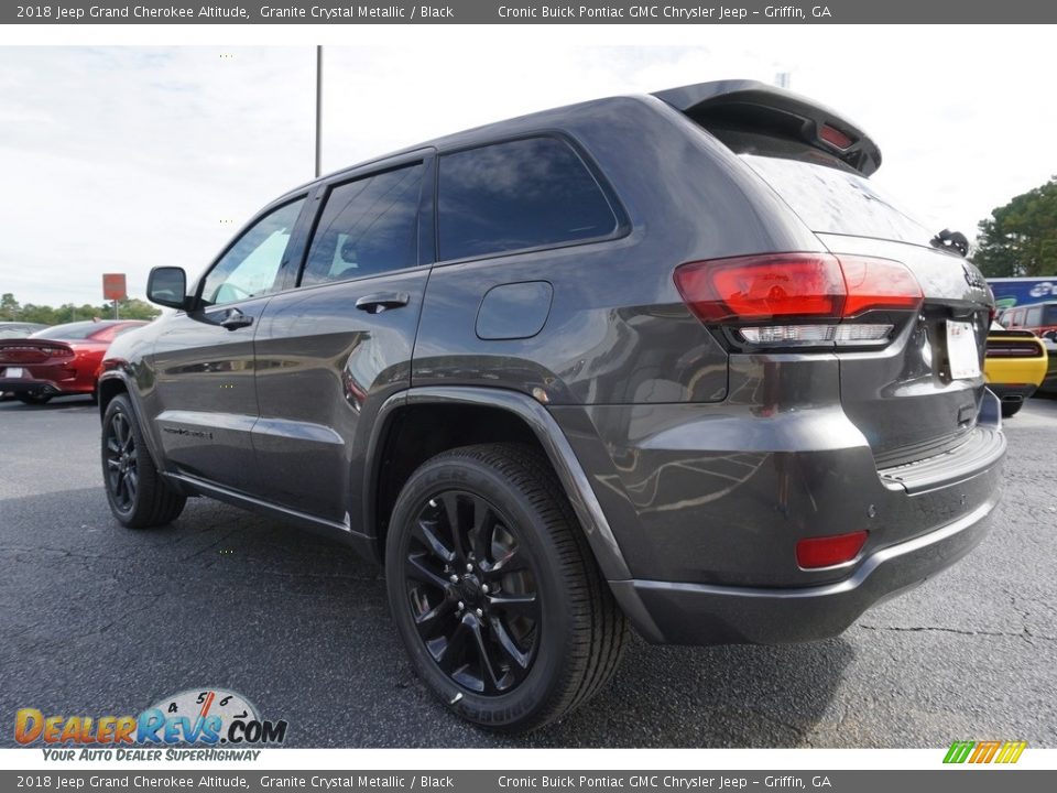 2018 Jeep Grand Cherokee Altitude Granite Crystal Metallic / Black Photo #14