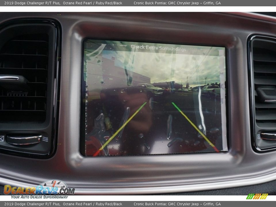 2019 Dodge Challenger R/T Plus Octane Red Pearl / Ruby Red/Black Photo #7