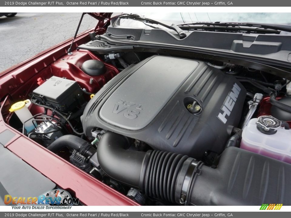 2019 Dodge Challenger R/T Plus 5.7 Liter HEMI OHV 16-Valve VVT MDS V8 Engine Photo #10