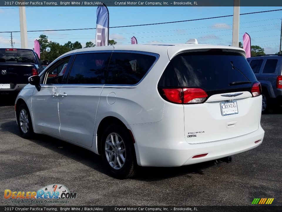 2017 Chrysler Pacifica Touring Bright White / Black/Alloy Photo #3