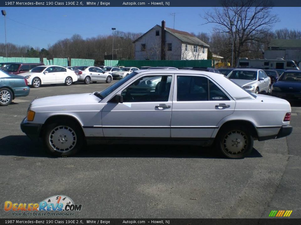 Mercedes 1987 190e 2.6 #7