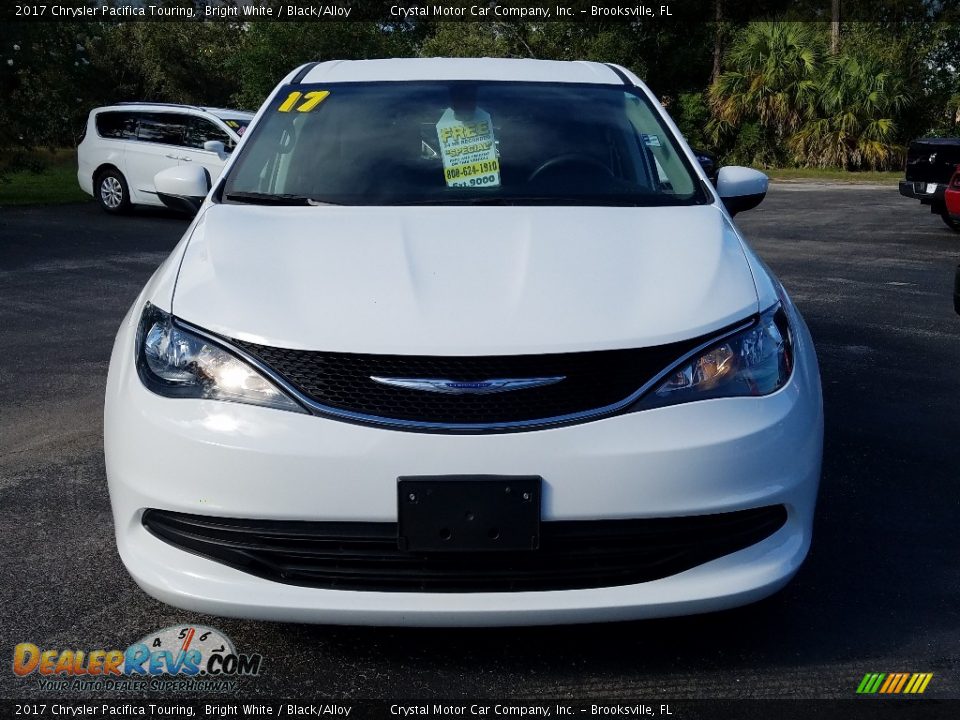 2017 Chrysler Pacifica Touring Bright White / Black/Alloy Photo #8
