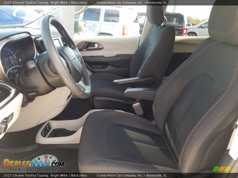 2017 Chrysler Pacifica Touring Bright White / Black/Alloy Photo #9