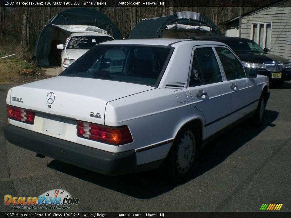 Mercedes 1987 190e 2.6 #4
