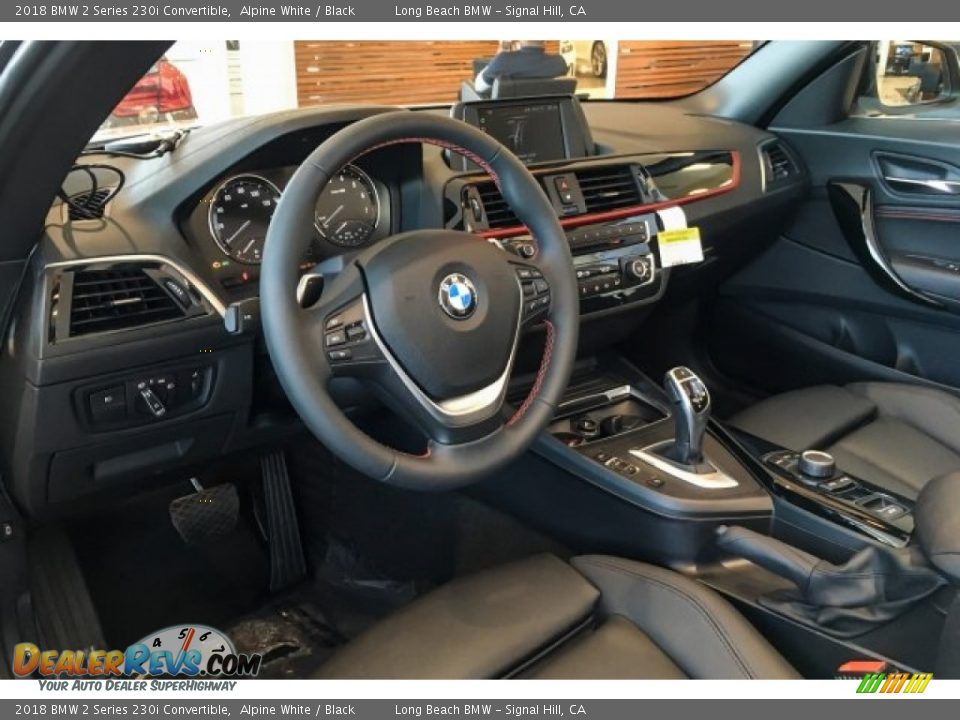 2018 BMW 2 Series 230i Convertible Alpine White / Black Photo #4