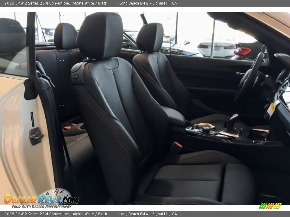 2018 BMW 2 Series 230i Convertible Alpine White / Black Photo #5