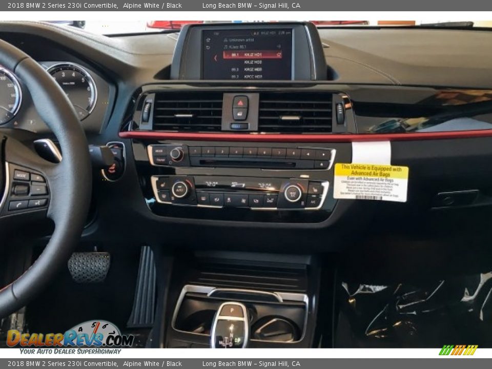 2018 BMW 2 Series 230i Convertible Alpine White / Black Photo #6