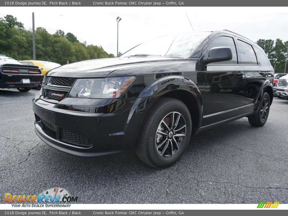 2018 Dodge Journey SE Pitch Black / Black Photo #3