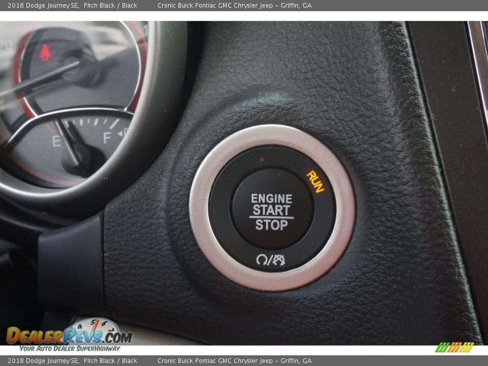 2018 Dodge Journey SE Pitch Black / Black Photo #7