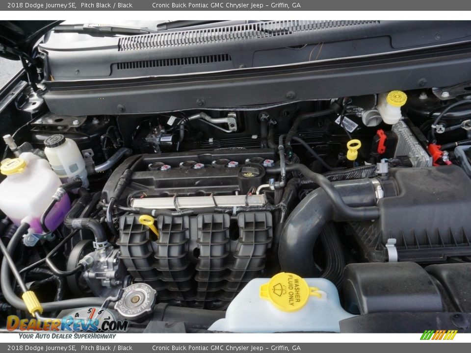 2018 Dodge Journey SE Pitch Black / Black Photo #9