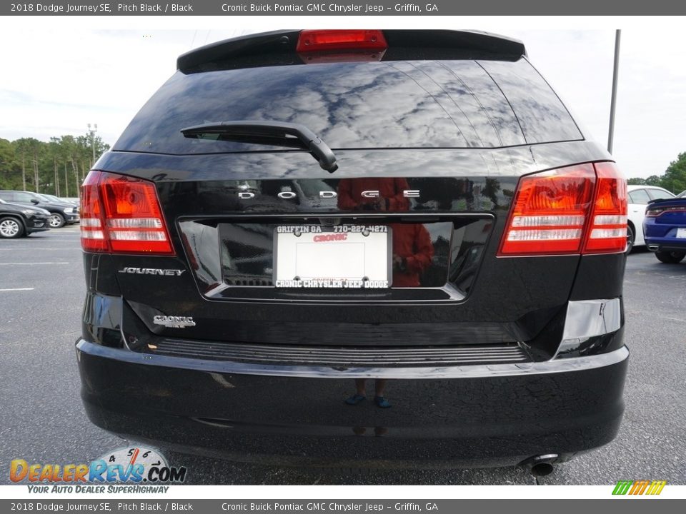 2018 Dodge Journey SE Pitch Black / Black Photo #12