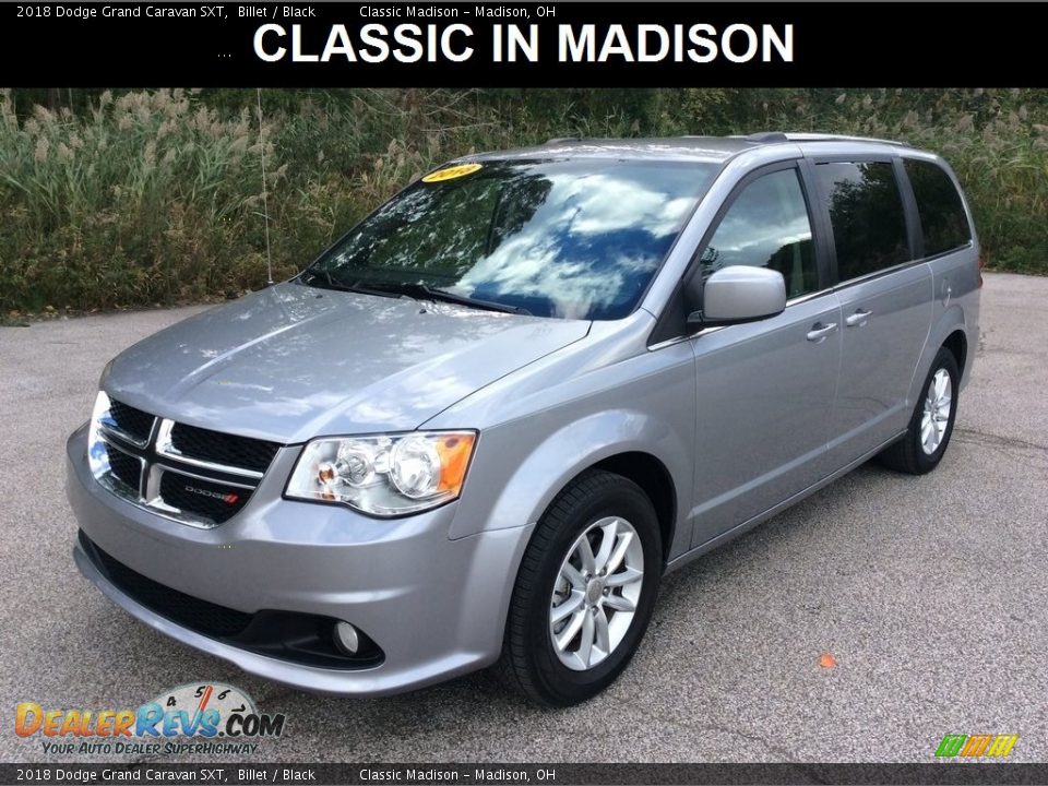 2018 Dodge Grand Caravan SXT Billet / Black Photo #1