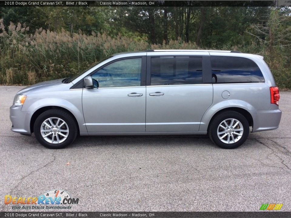 2018 Dodge Grand Caravan SXT Billet / Black Photo #3