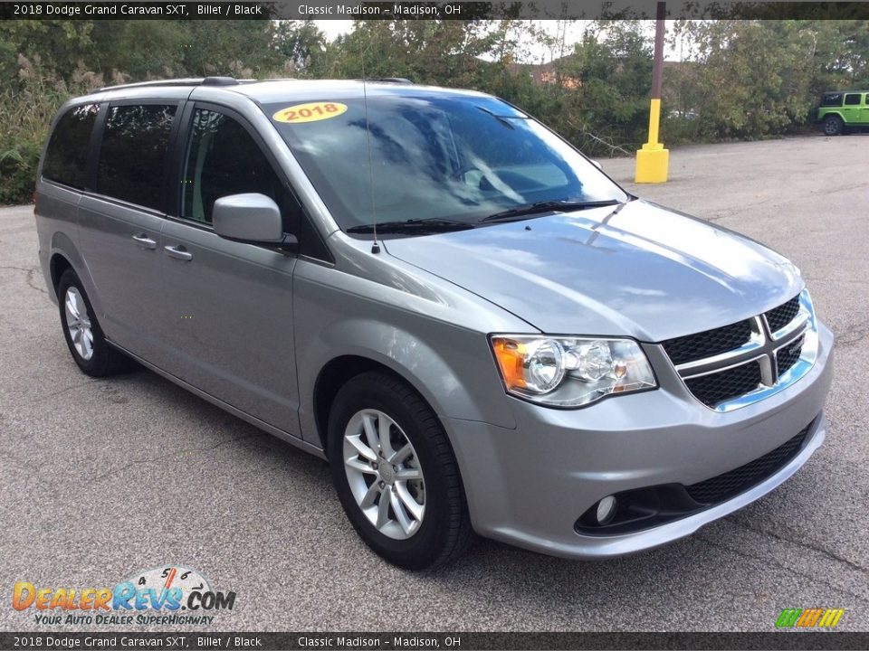2018 Dodge Grand Caravan SXT Billet / Black Photo #8