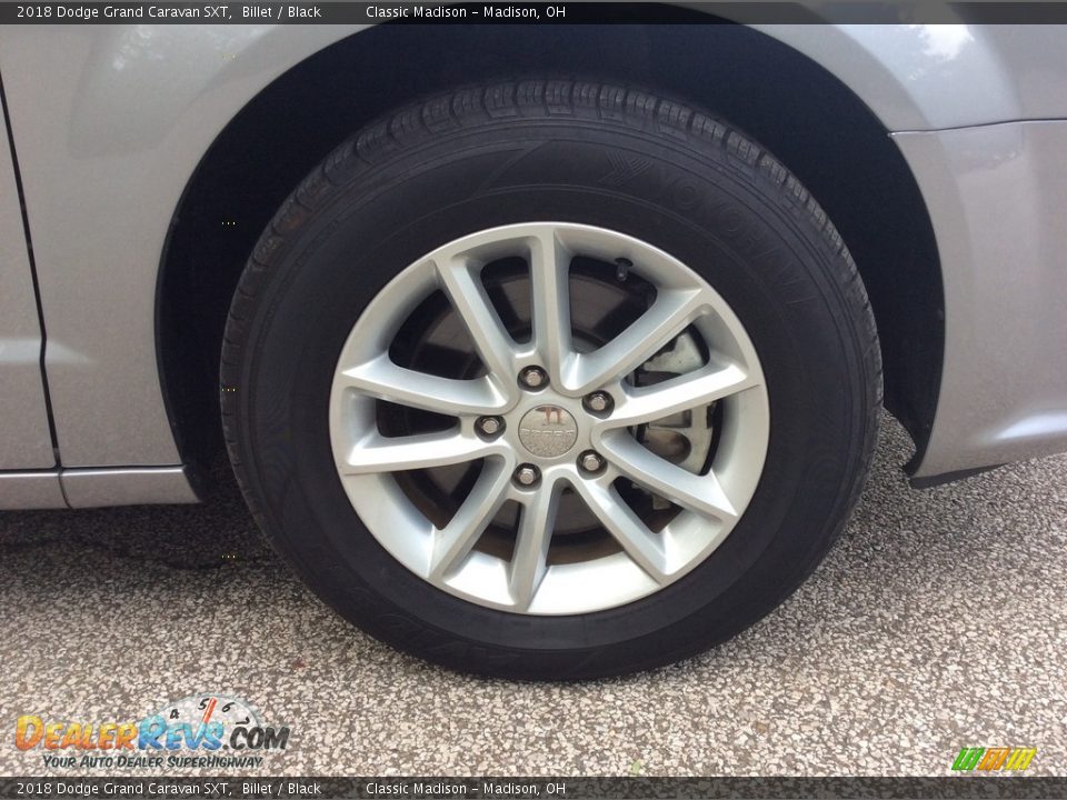 2018 Dodge Grand Caravan SXT Billet / Black Photo #9