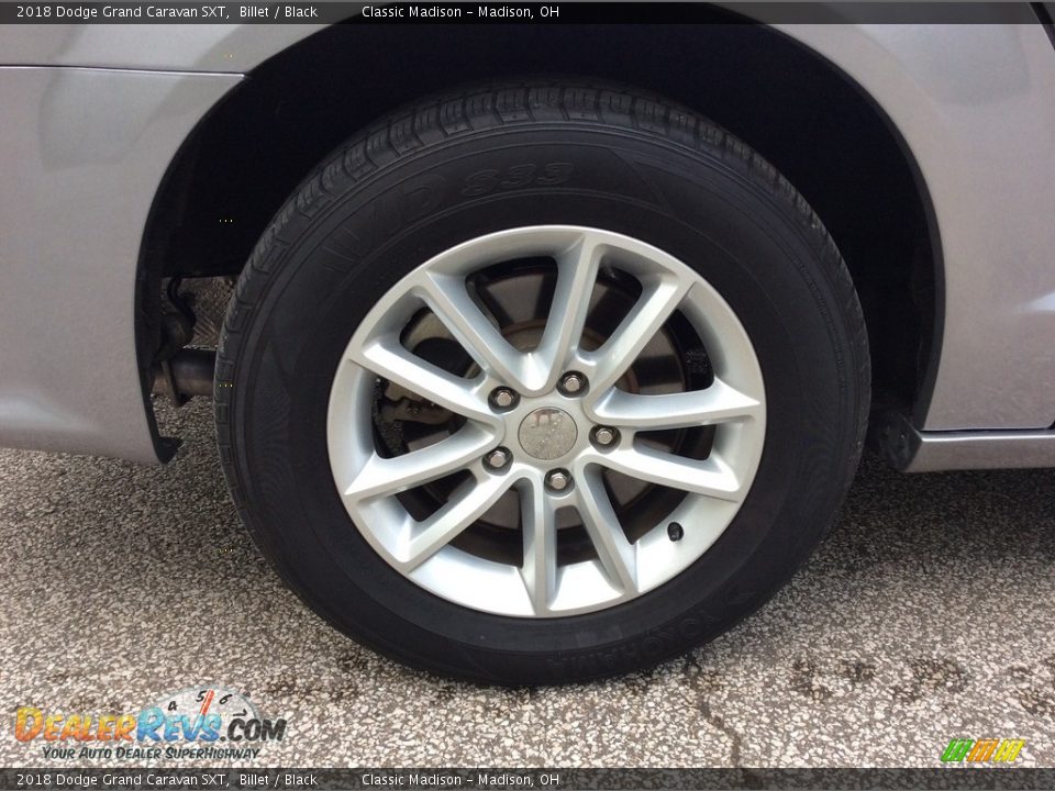 2018 Dodge Grand Caravan SXT Billet / Black Photo #10