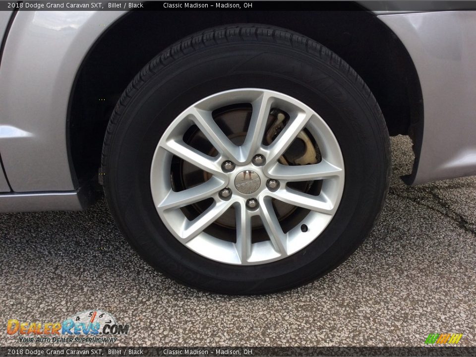 2018 Dodge Grand Caravan SXT Billet / Black Photo #11