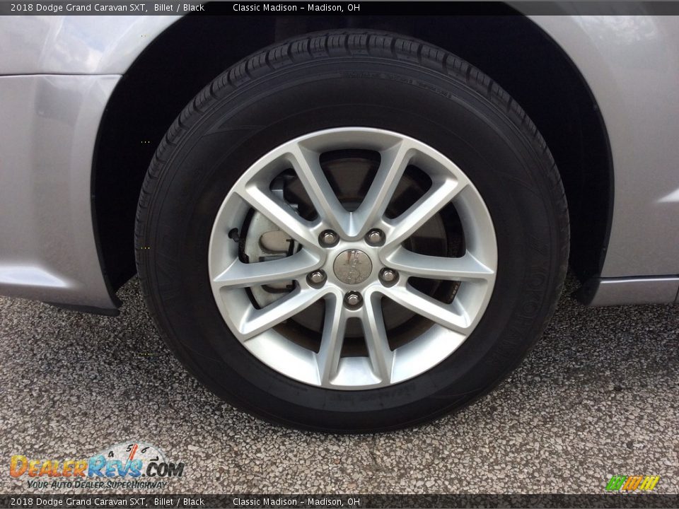 2018 Dodge Grand Caravan SXT Billet / Black Photo #12