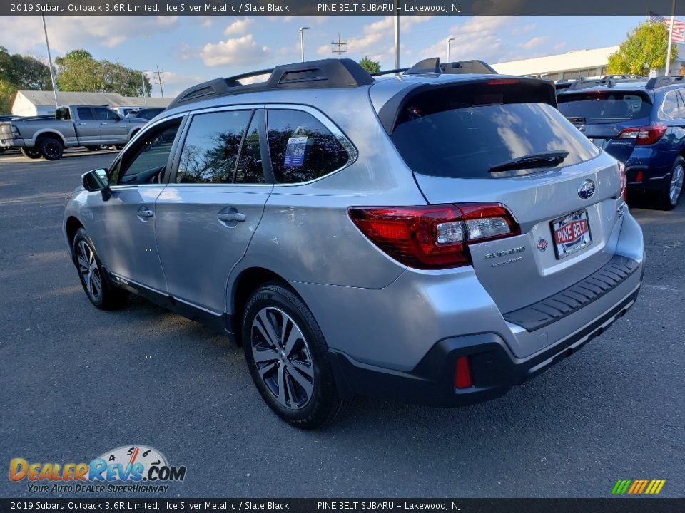2019 Subaru Outback 3.6R Limited Ice Silver Metallic / Slate Black Photo #4