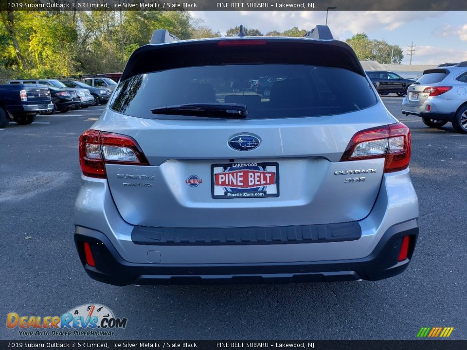 2019 Subaru Outback 3.6R Limited Ice Silver Metallic / Slate Black Photo #5