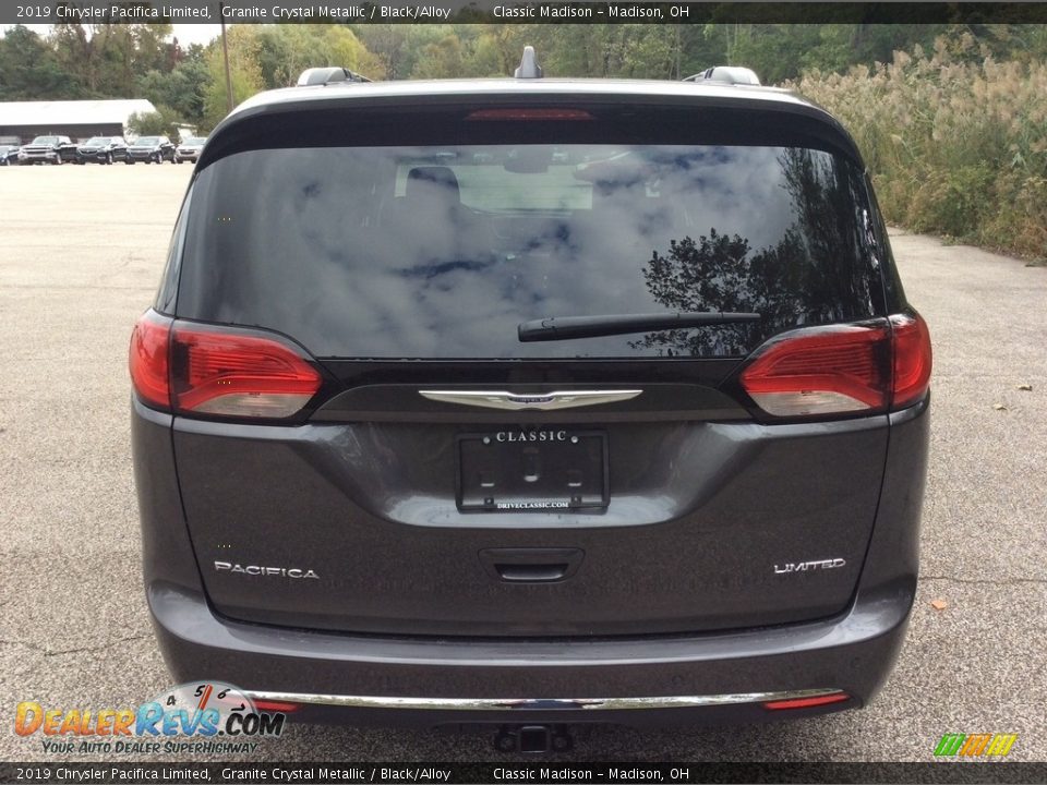 2019 Chrysler Pacifica Limited Granite Crystal Metallic / Black/Alloy Photo #5