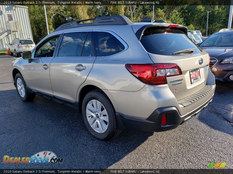 2019 Subaru Outback 2.5i Premium Tungsten Metallic / Warm Ivory Photo #4