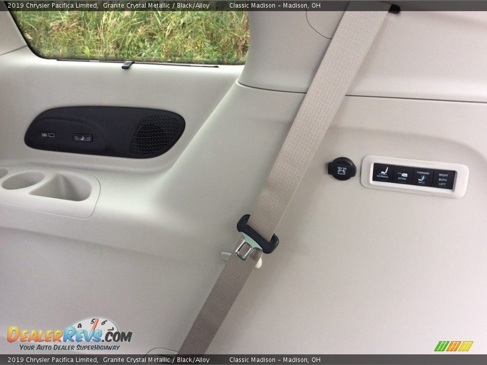 2019 Chrysler Pacifica Limited Granite Crystal Metallic / Black/Alloy Photo #18
