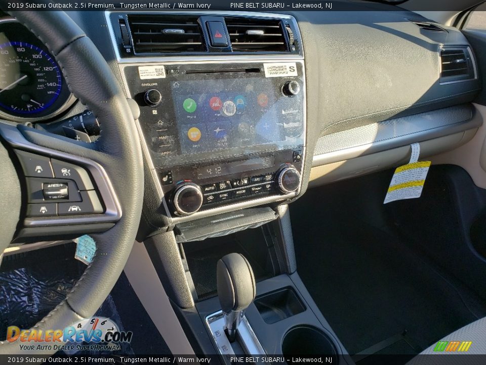 2019 Subaru Outback 2.5i Premium Tungsten Metallic / Warm Ivory Photo #10