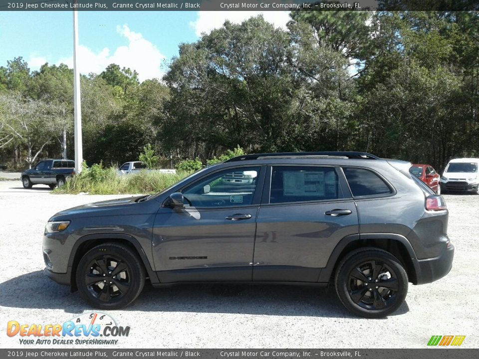 2019 Jeep Cherokee Latitude Plus Granite Crystal Metallic / Black Photo #2