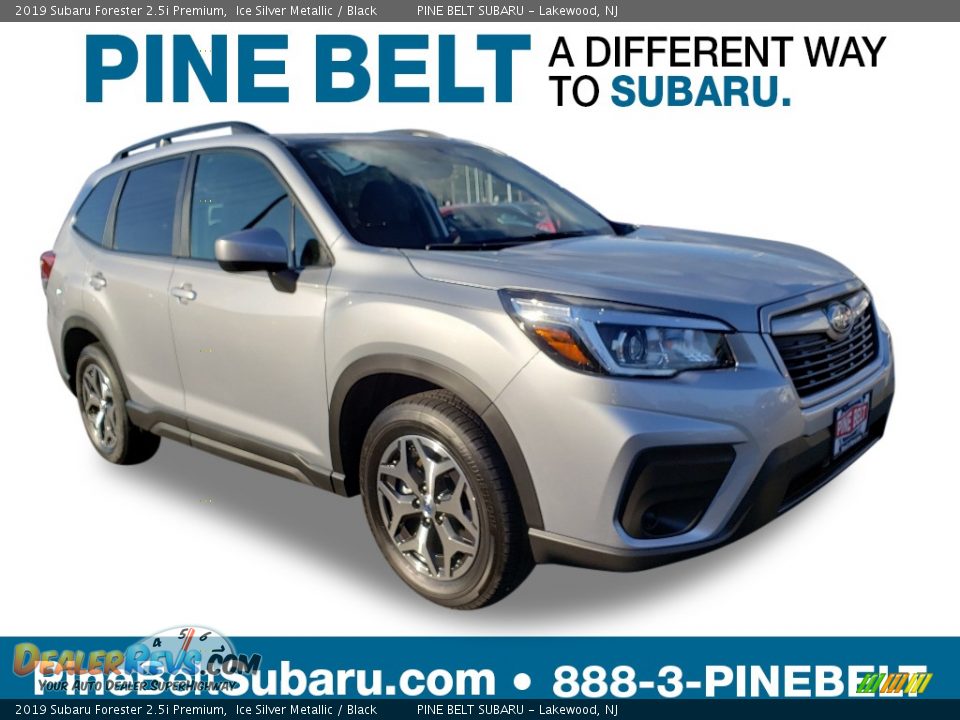 2019 Subaru Forester 2.5i Premium Ice Silver Metallic / Black Photo #1