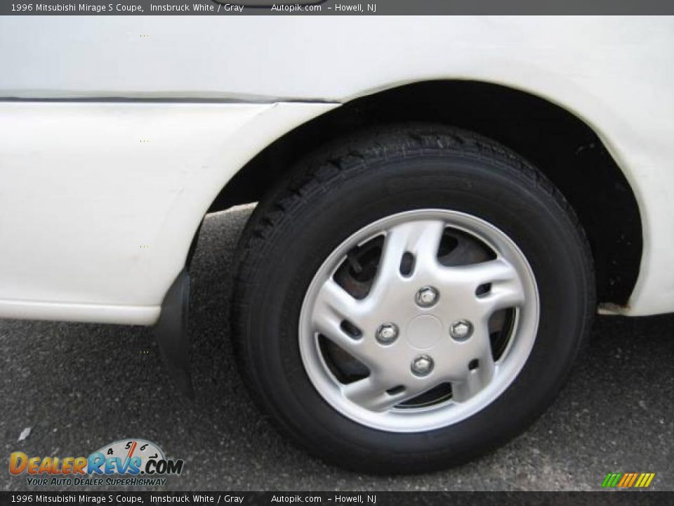 1996 Mitsubishi Mirage S Coupe Innsbruck White / Gray Photo #13