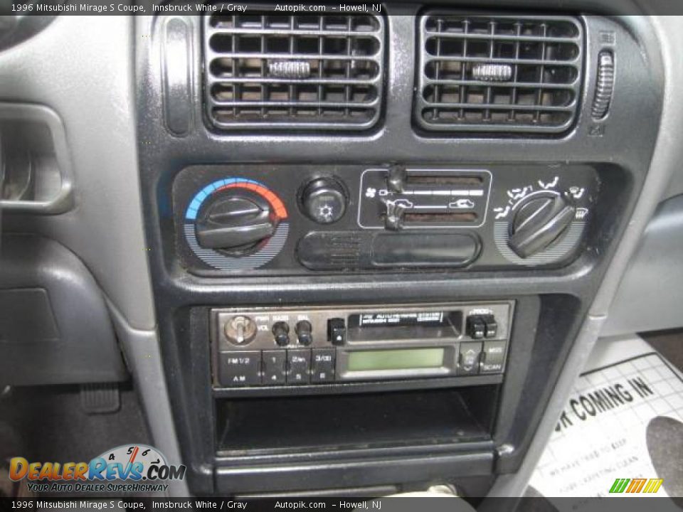 1996 Mitsubishi Mirage S Coupe Innsbruck White / Gray Photo #23