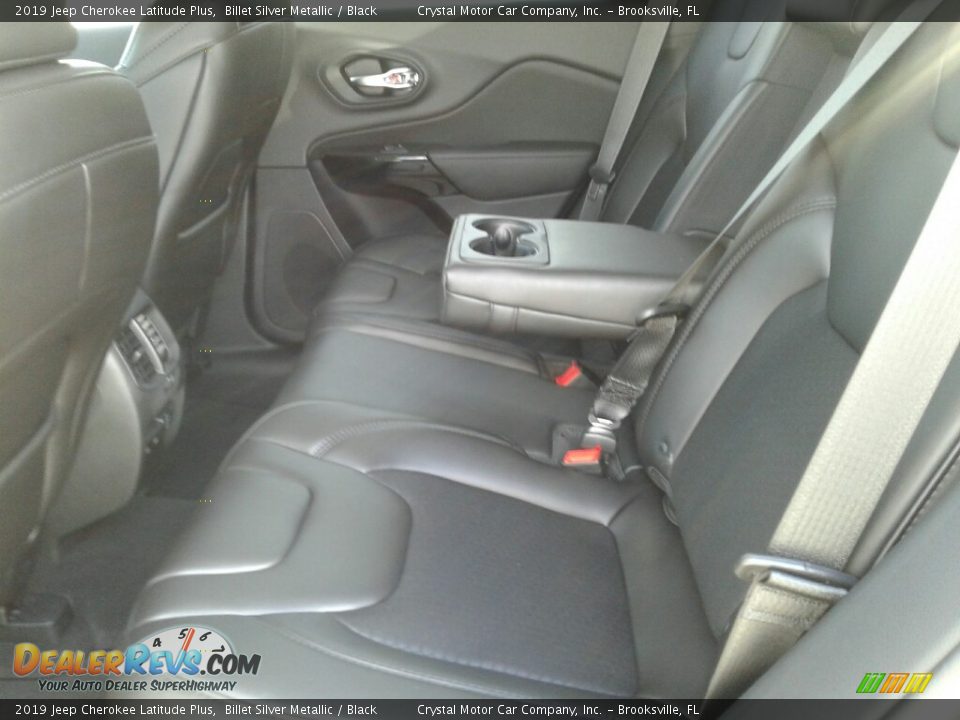 2019 Jeep Cherokee Latitude Plus Billet Silver Metallic / Black Photo #10