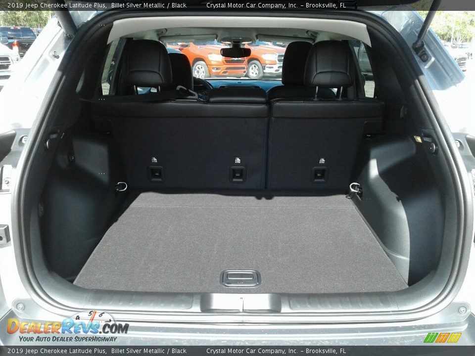 2019 Jeep Cherokee Latitude Plus Billet Silver Metallic / Black Photo #19