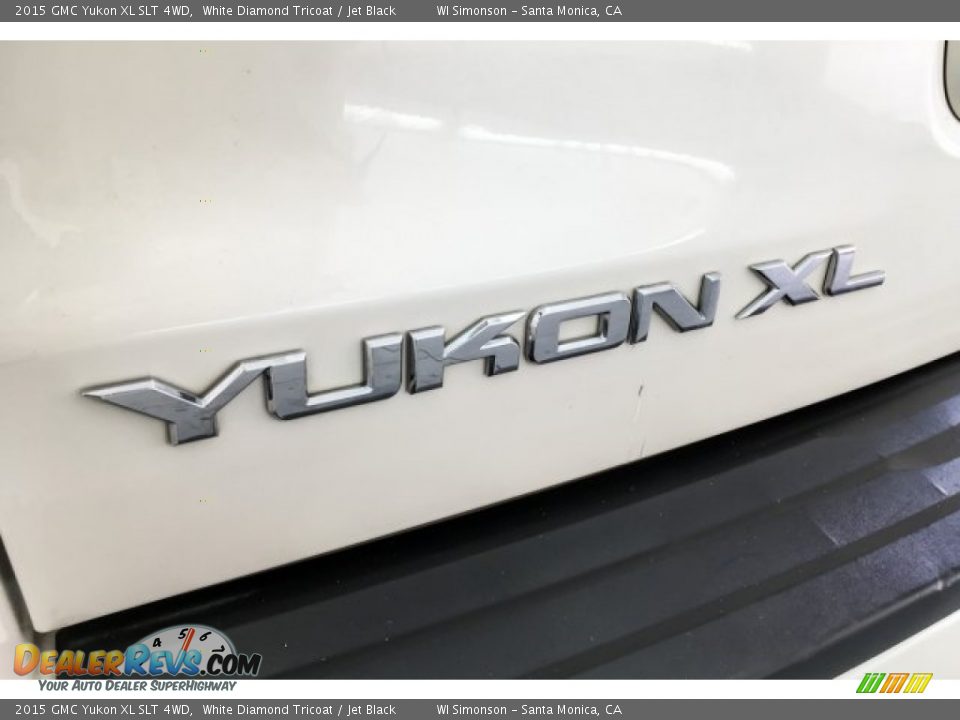 2015 GMC Yukon XL SLT 4WD White Diamond Tricoat / Jet Black Photo #7